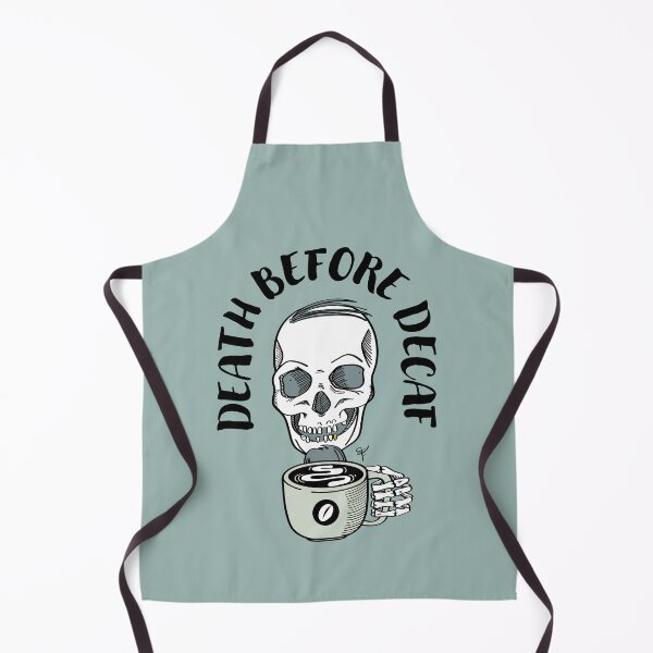 Item preview, Death Before Decaf designed and sold by Big-G-Clothing.