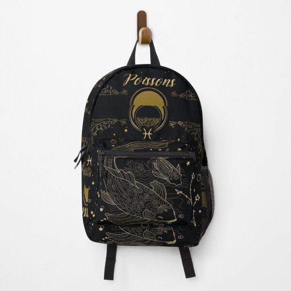 Item preview, Pisces Astrology Sign Gold and Black designed and sold by asamijess.