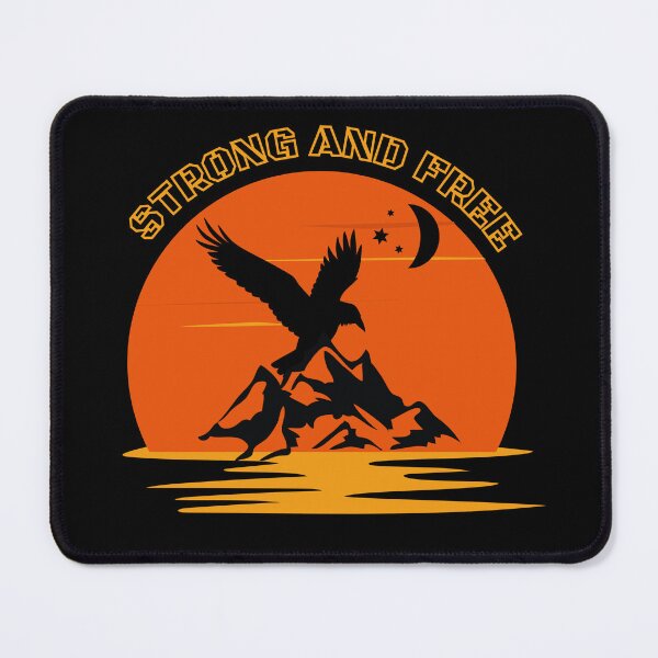 Item preview, Flying Raven. Raven, mountains.Strong and free. designed and sold by JAGA-ALIME.