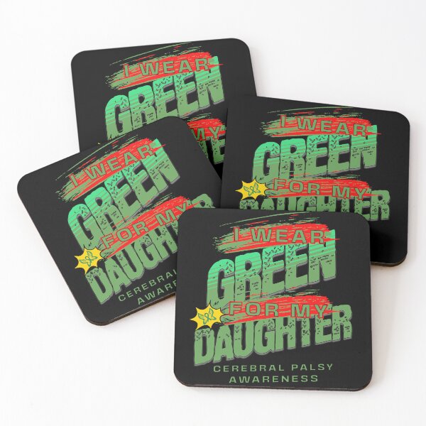 Item preview, I Wear Green For My Daughter Palsy Awareness designed and sold by Dominic-Design.