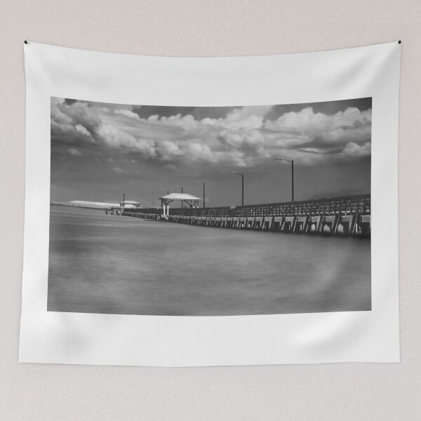 Item preview, Ballast Point Park Tampa Bay Florida long pier designed and sold by EyezWatchin.