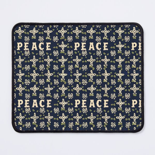 Item preview, Peaceful Holiday Ornament Pattern | Cozy Winter Mugs, Stickers & More designed and sold by HahaHandlesHub.
