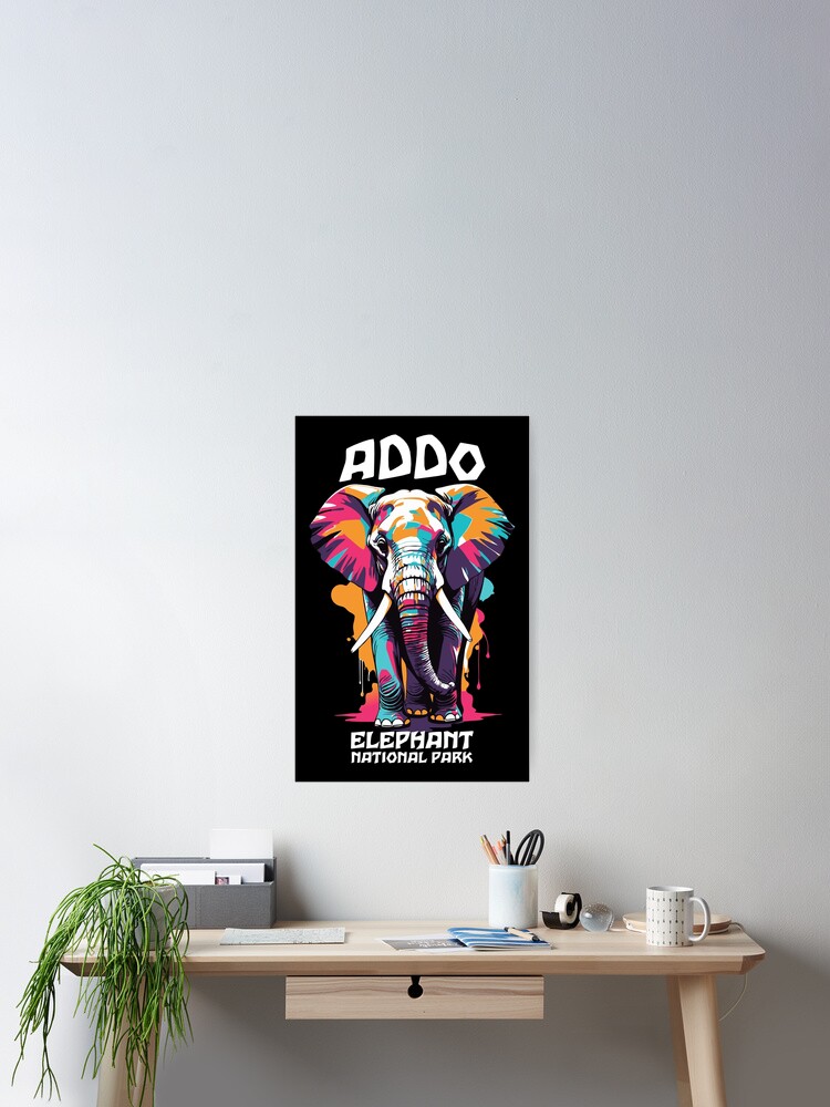 Thumbnail 2 of 3, Poster, Addo Elephant National Park designed and sold by TMBTM.