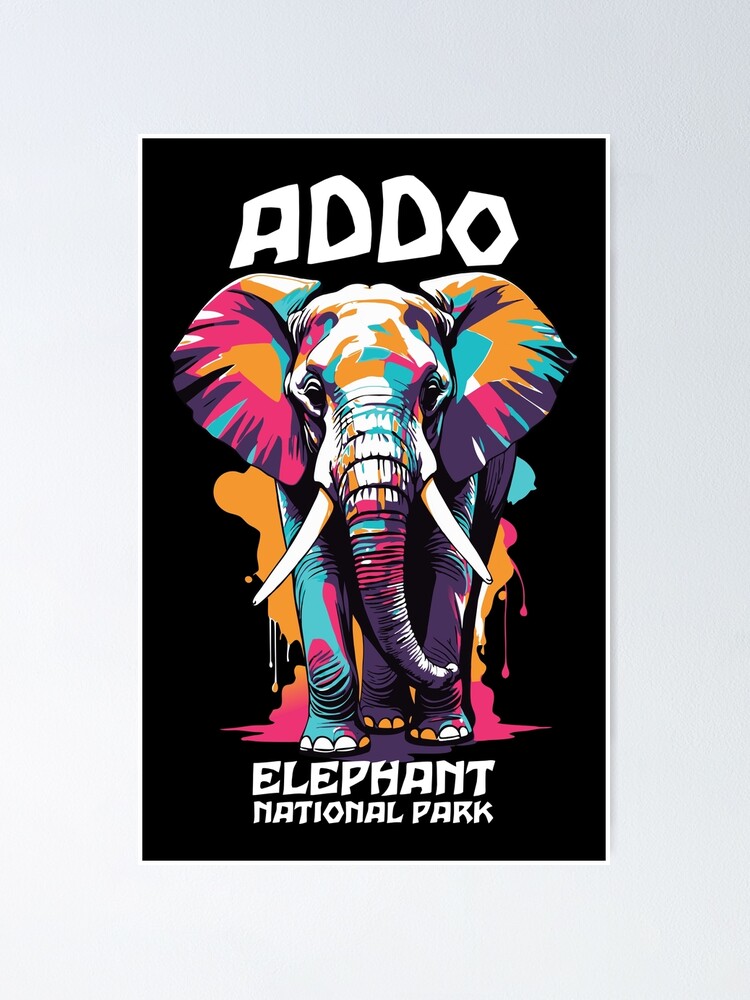Thumbnail 1 of 3, Poster, Addo Elephant National Park designed and sold by TMBTM.