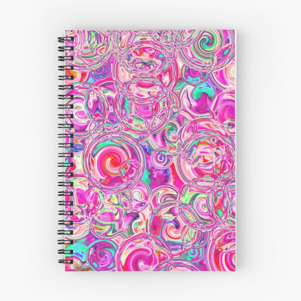 Item preview, Pink & Red Hydrangea Fractal Circles designed and sold by SXW Designs.