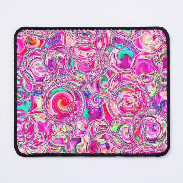 Item preview, Pink & Red Hydrangea Fractal Circles designed and sold by SXW Designs.