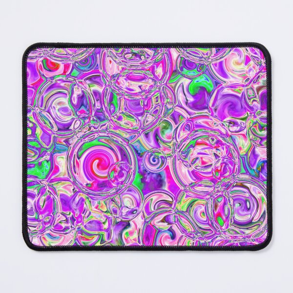 Item preview, Neon Pink Hydrangea Fractal Circles designed and sold by SXW Designs.