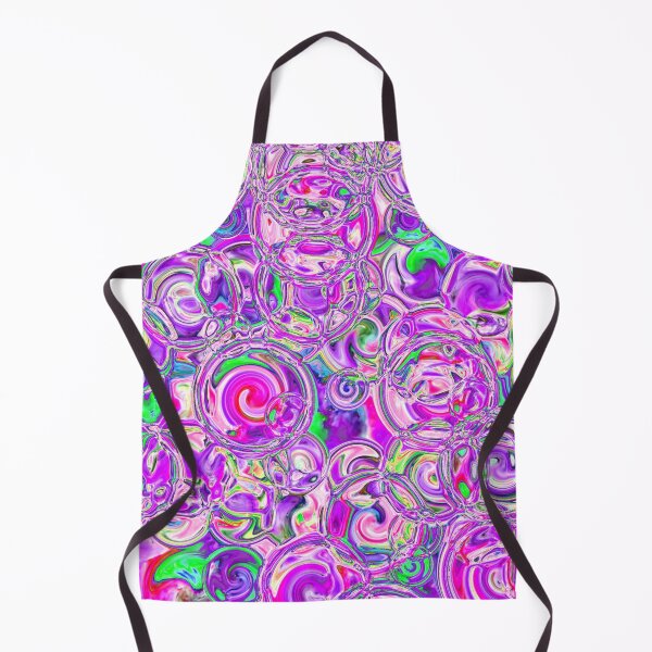 Item preview, Neon Pink Hydrangea Fractal Circles designed and sold by SXW Designs.
