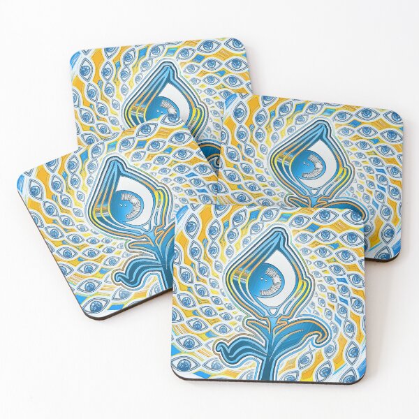 Item preview, TechnicolorEyeBloomBurst3 designed and sold by Klaus Bremner (Autotelic Art).