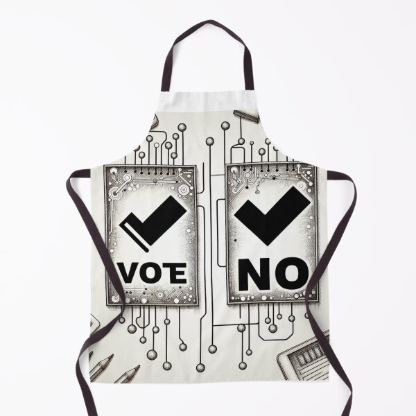Item preview, Vote Yes, Vote No, Computer Chip designed and sold by DSoriaDesign.