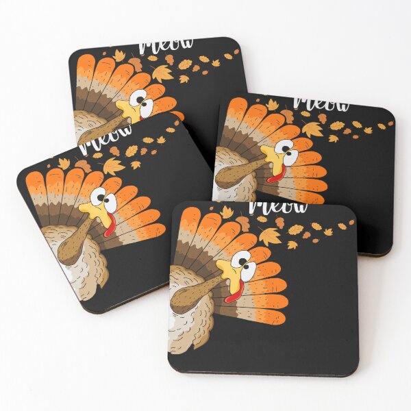 Item preview, Funny Thanksgiving Cat Fake Cat Meow designed and sold by Kuki-shop.