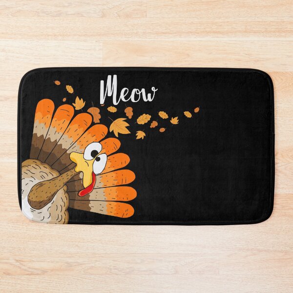 Item preview, Funny Thanksgiving Cat Fake Cat Meow designed and sold by Kuki-shop.