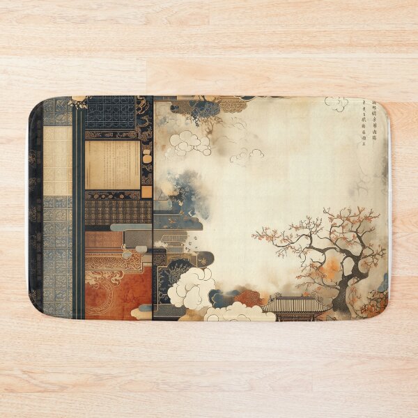 Item preview, Dunhuang Mural - Chinese Willow designed and sold by FleurFrench.