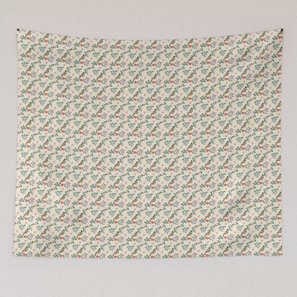 Item preview, Elegant Mistletoe Sprigs Pattern | Festive Winter Decor for Mugs & More designed and sold by HahaHandlesHub.