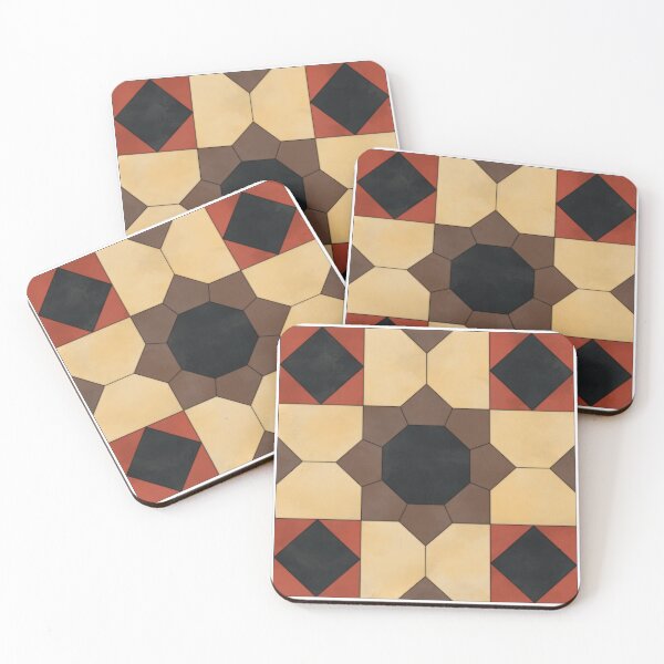 Item preview, Floral Mosaic Tile Reproduction designed and sold by MadeByGeeClowes.