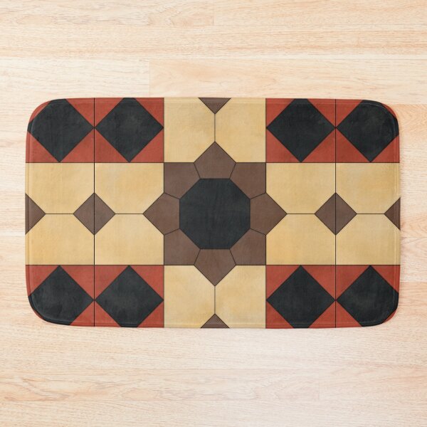 Item preview, Floral Mosaic Tile Reproduction designed and sold by MadeByGeeClowes.