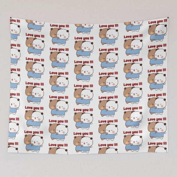 Item preview, Bubu Dudu Couple Love  designed and sold by ThePurplePrints.