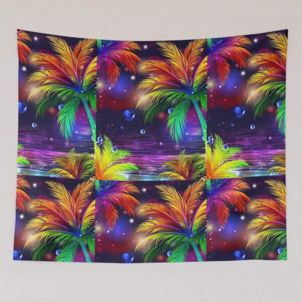 Item preview, Palum tree, ocean  designed and sold by Shahid1234.