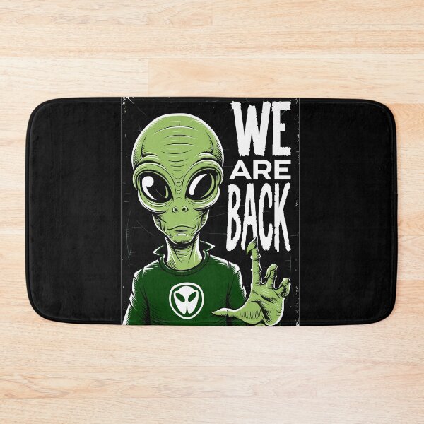 Item preview, 70s Rock Alien – Retro Style "WE ARE BACK" Space Alien Design designed and sold by paulo silveira.