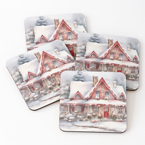 Item preview, Jolly Winter Cottage designed and sold by sheprint.