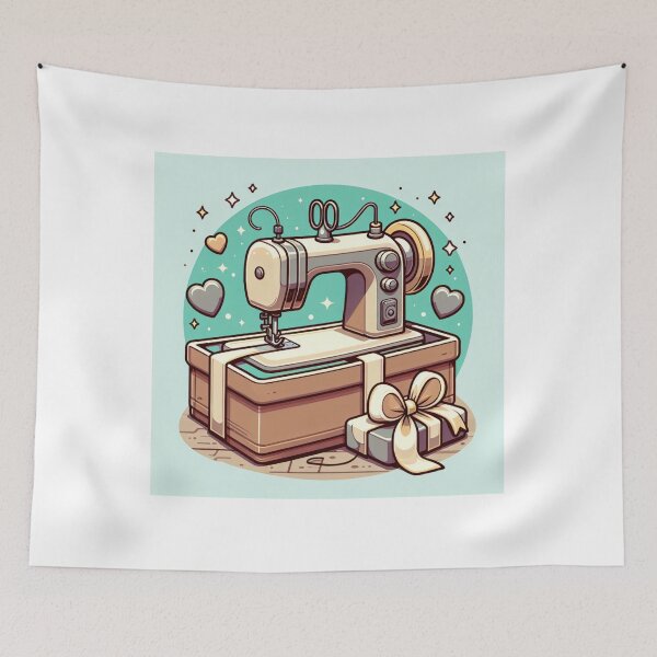 Item preview, Sewing Maching Gift , Funny Fifts for a Seamstress Tailor designed and sold by DSoriaDesign.