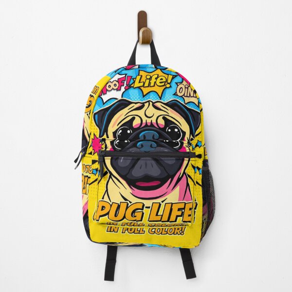 Item preview, Adorable Pug Comic Art Full Color Fun designed and sold by Cute-Cuddles.