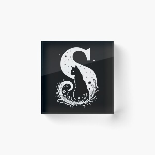 Item preview, A cat of the letter "S" designed and sold by jkrphoto.