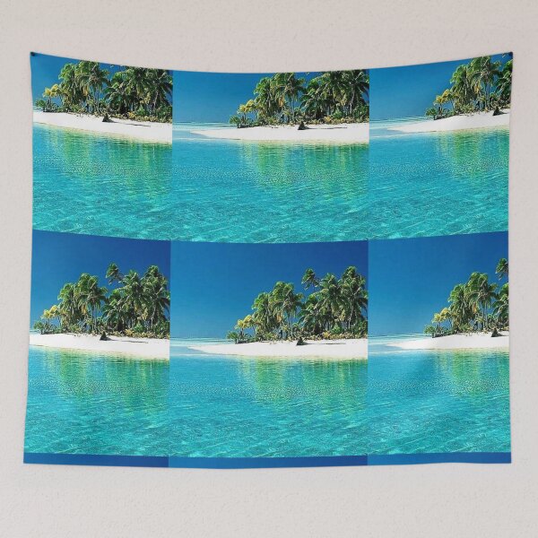 Item preview, Palum tree, ocean  designed and sold by Shahid1234.