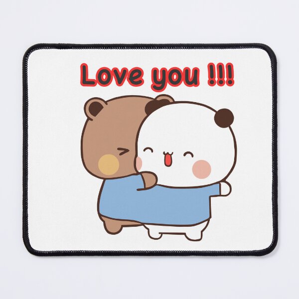 Item preview, Bubu Dudu Couple Love designed and sold by ThePurplePrints.