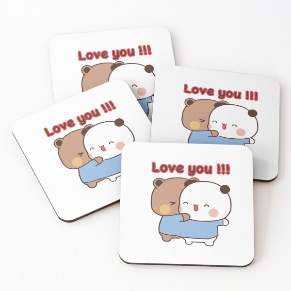 Item preview, Bubu Dudu Couple Love  designed and sold by ThePurplePrints.