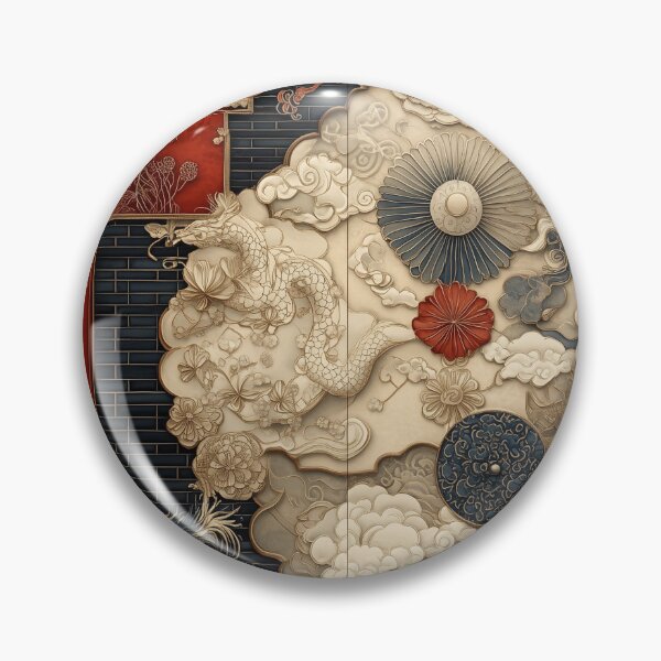Item preview, Dunhuang Mural - Silk Textures designed and sold by FleurFrench.