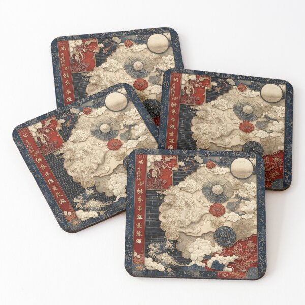 Item preview, Dunhuang Mural - Silk Textures designed and sold by FleurFrench.