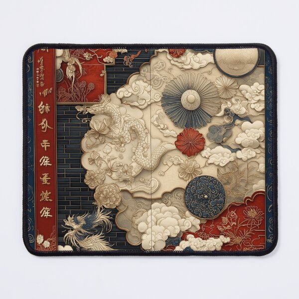 Item preview, Dunhuang Mural - Silk Textures designed and sold by FleurFrench.