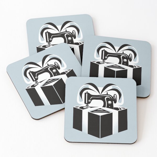 Item preview, Black Sewing Machine, Funny Gifts for a Seamstress designed and sold by DSoriaDesign.