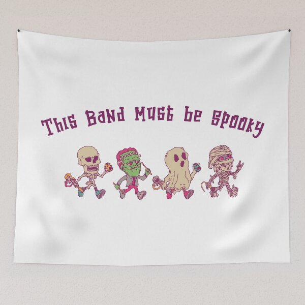 Item preview, Spooky Band designed and sold by SpectacledBoi.