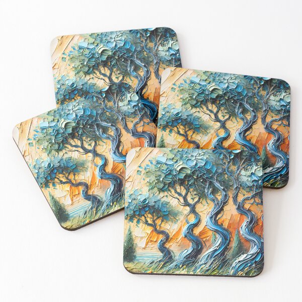 Item preview, Dance of Trees at Sunset designed and sold by SolannaAS.