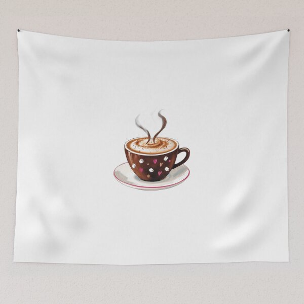 Item preview, Coffee Illustration designed and sold by DropTShop.