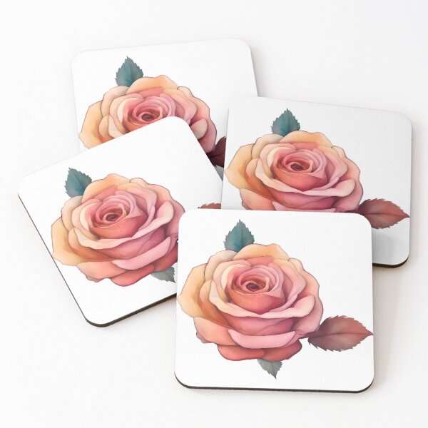 Item preview, Blush Pink Rose Bloom designed and sold by SavvyJuanDesign.