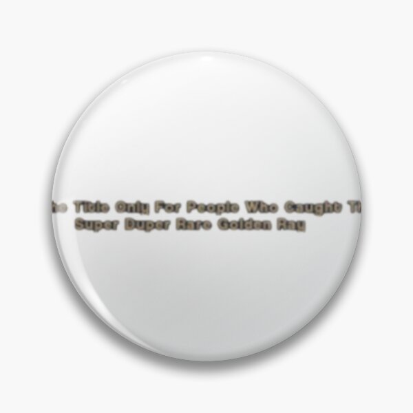 Item preview, WebFishing: Golden Ray Title (Short) designed and sold by EmberlyDawn.