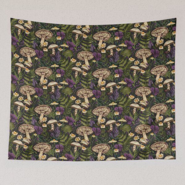 Item preview, Cottagecore Boho Mushroom designed and sold by JuliaPop.