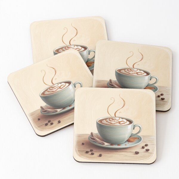 Item preview, Coffee Illustration designed and sold by DropTShop.