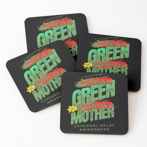 Item preview, I Wear Green For My Mother Palsy Awareness designed and sold by Dominic-Design.