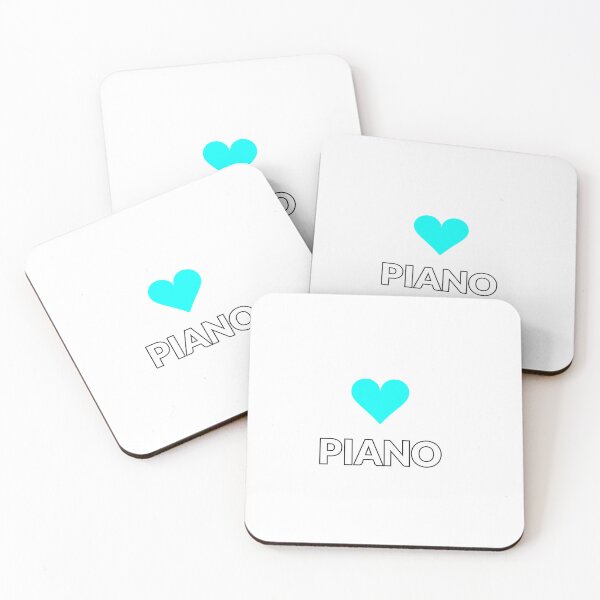 Item preview,  I love piano - cool pianist designed and sold by Inspirationmotivation.