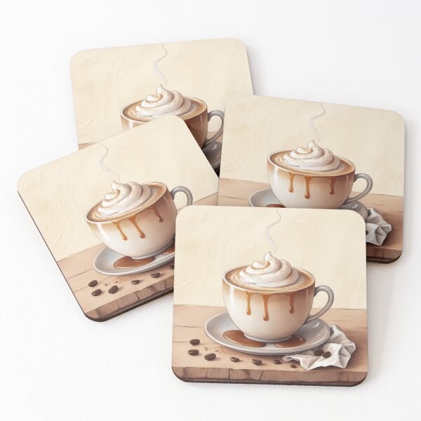 Item preview, Coffee Illustration designed and sold by DropTShop.