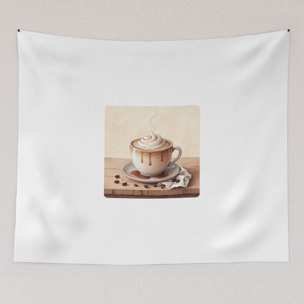 Item preview, Coffee Illustration designed and sold by DropTShop.