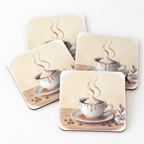 Item preview, Coffee Illustration designed and sold by DropTShop.