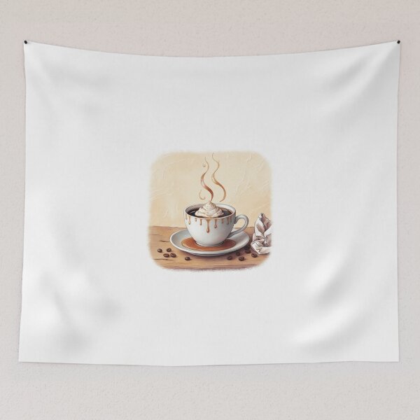 Item preview, Coffee Illustration designed and sold by DropTShop.
