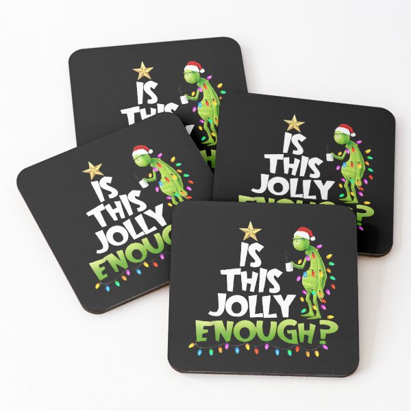 Item preview, Is This Jolly Enough Grinchmas, Funny The Grinch Christmas Xmas Season designed and sold by Denenberg Jardel.