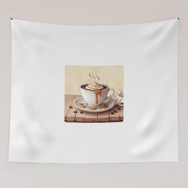 Item preview, Coffee Illustration designed and sold by DropTShop.