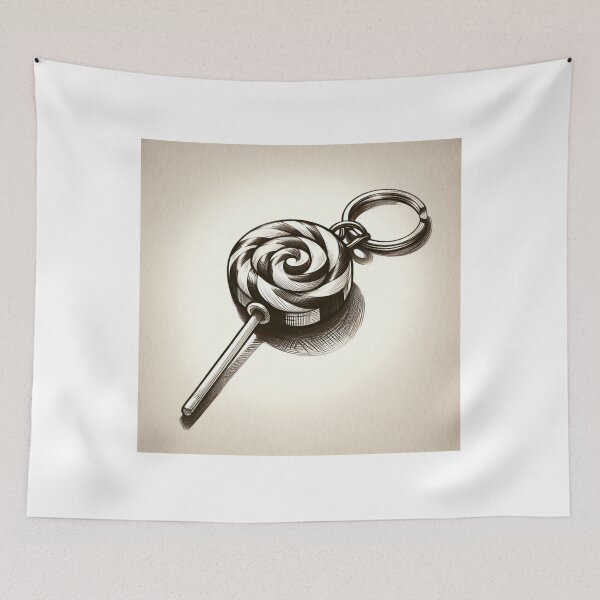 Item preview, Lollipop Key Chain designed and sold by DSoriaDesign.